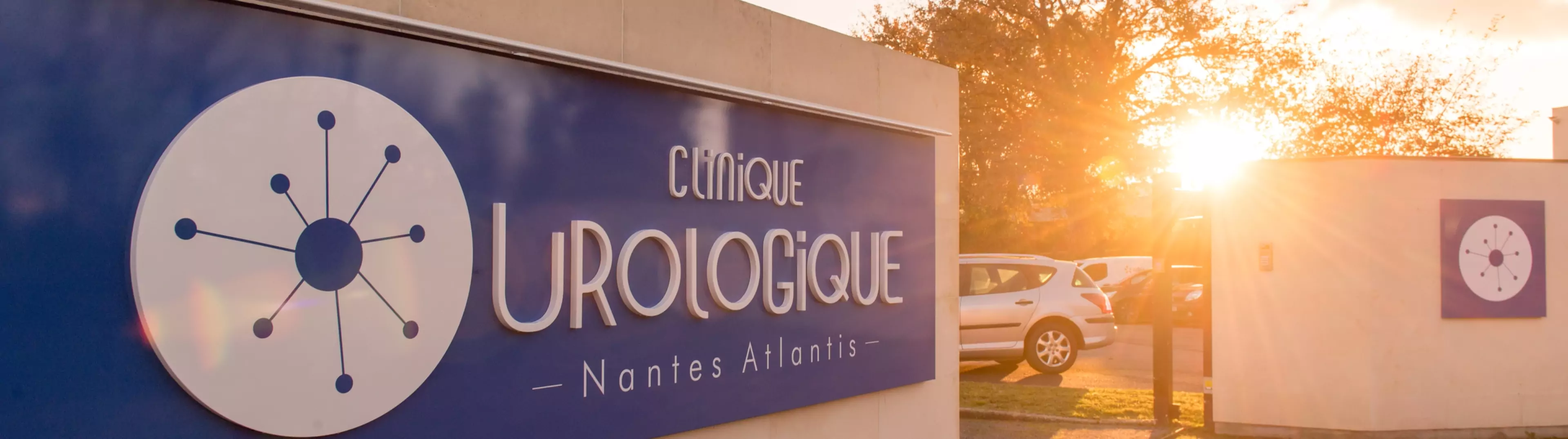 Entrée de la Clinique Urologique Nantes Atlantis